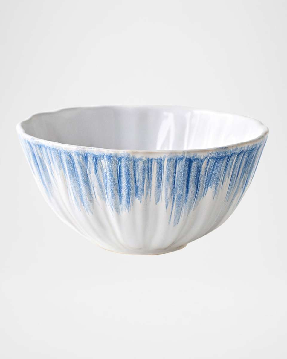 Bari Blue and White Cereal Bowl